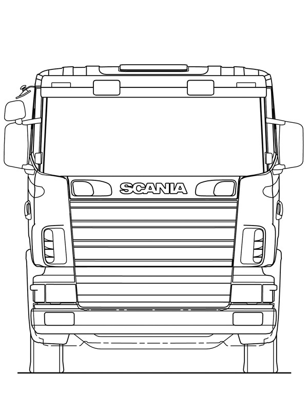 LKW der Scania R-Serie
