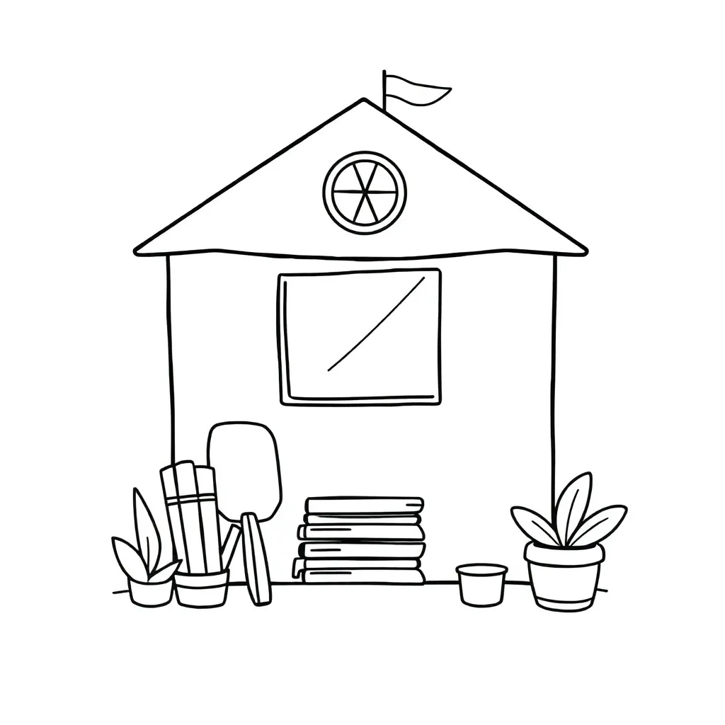 Skole Kreativ Pedagogisk Barn Tegning