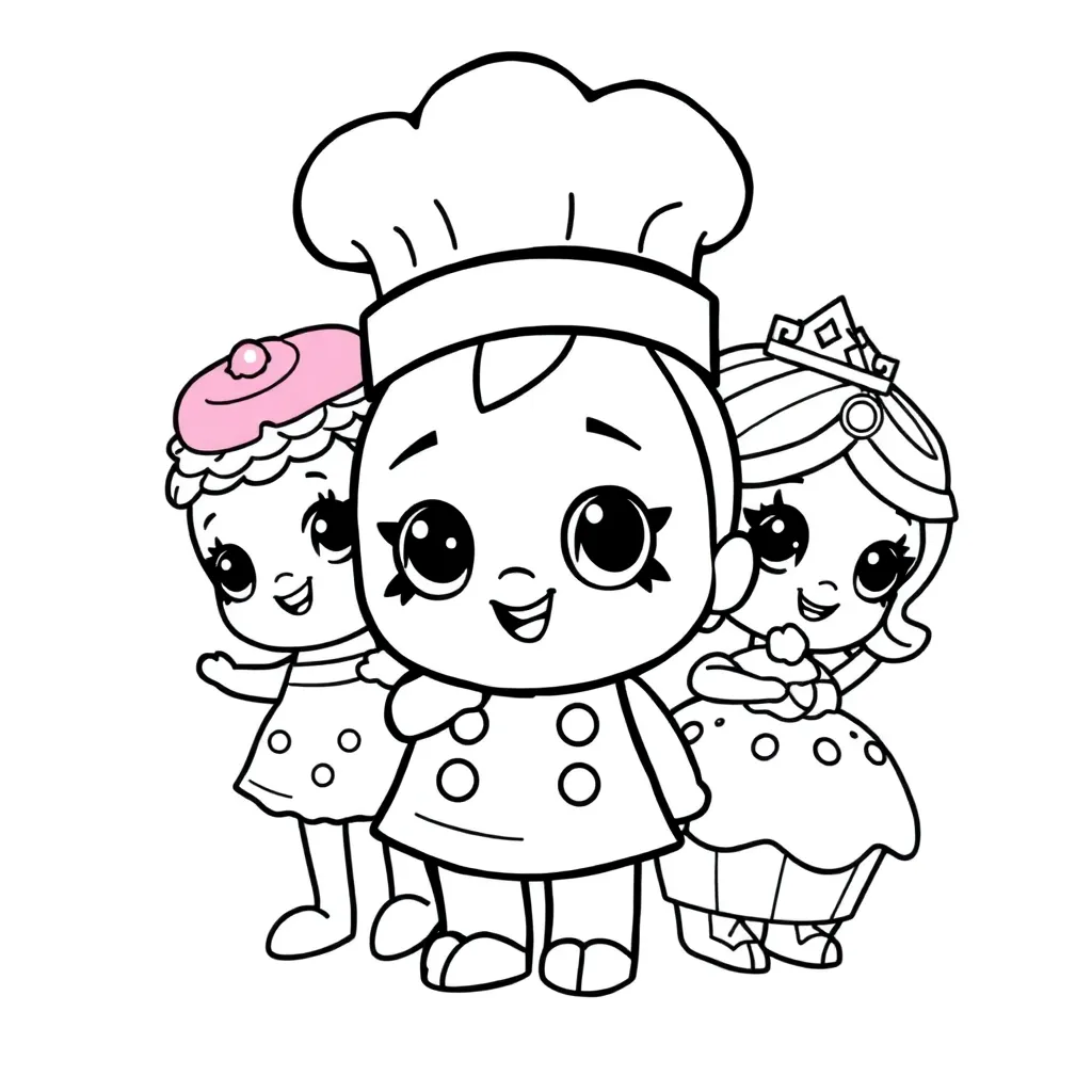 Shopkins Chef cupcake prinzessin Cooking