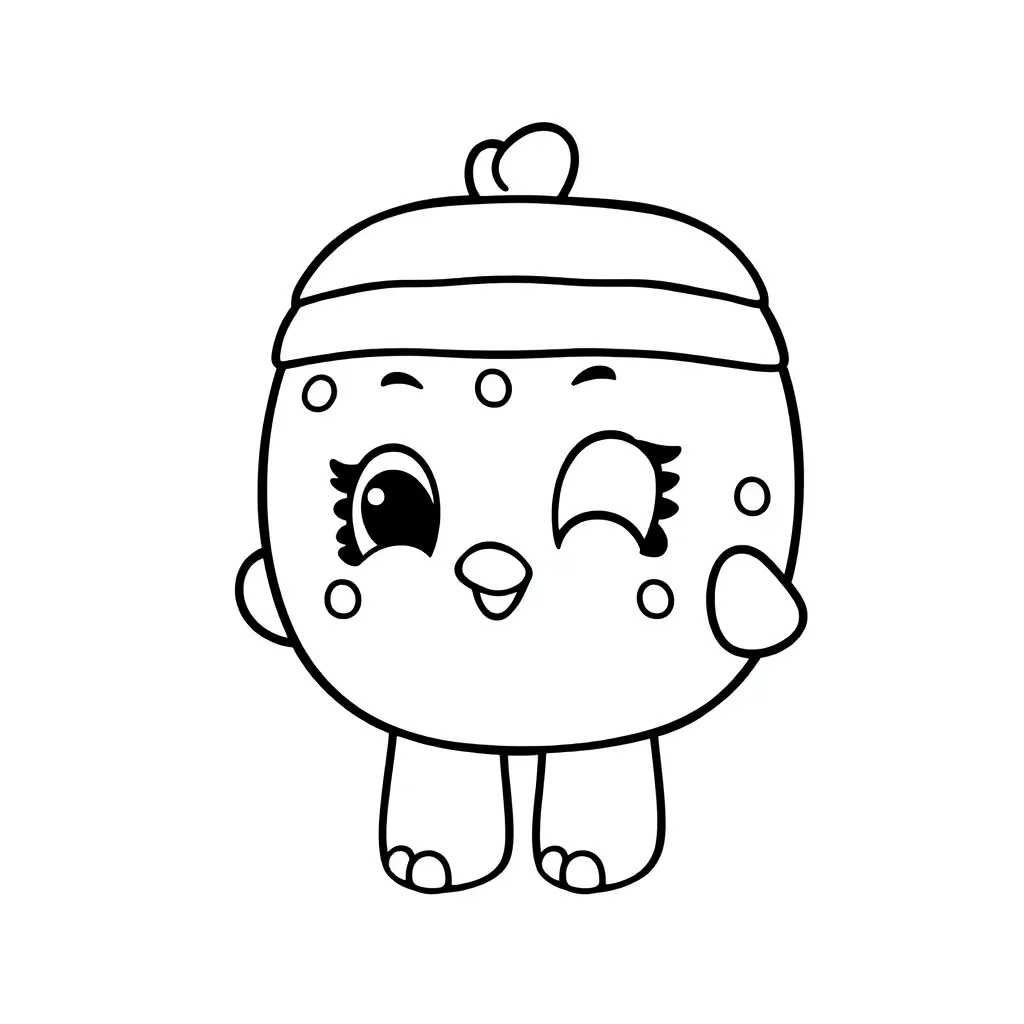 Shopkins Toy Store Charaktere fröhlich