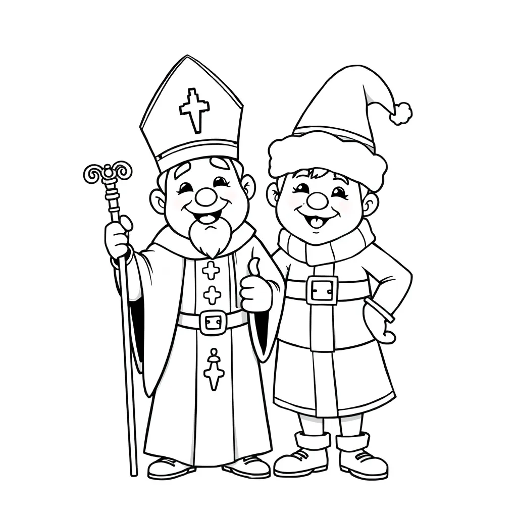 Sinterklaas Feestelijk Traditioneel Winterfeest Kinderen