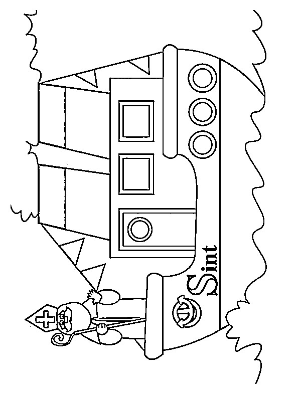 Sinterklaas på båden