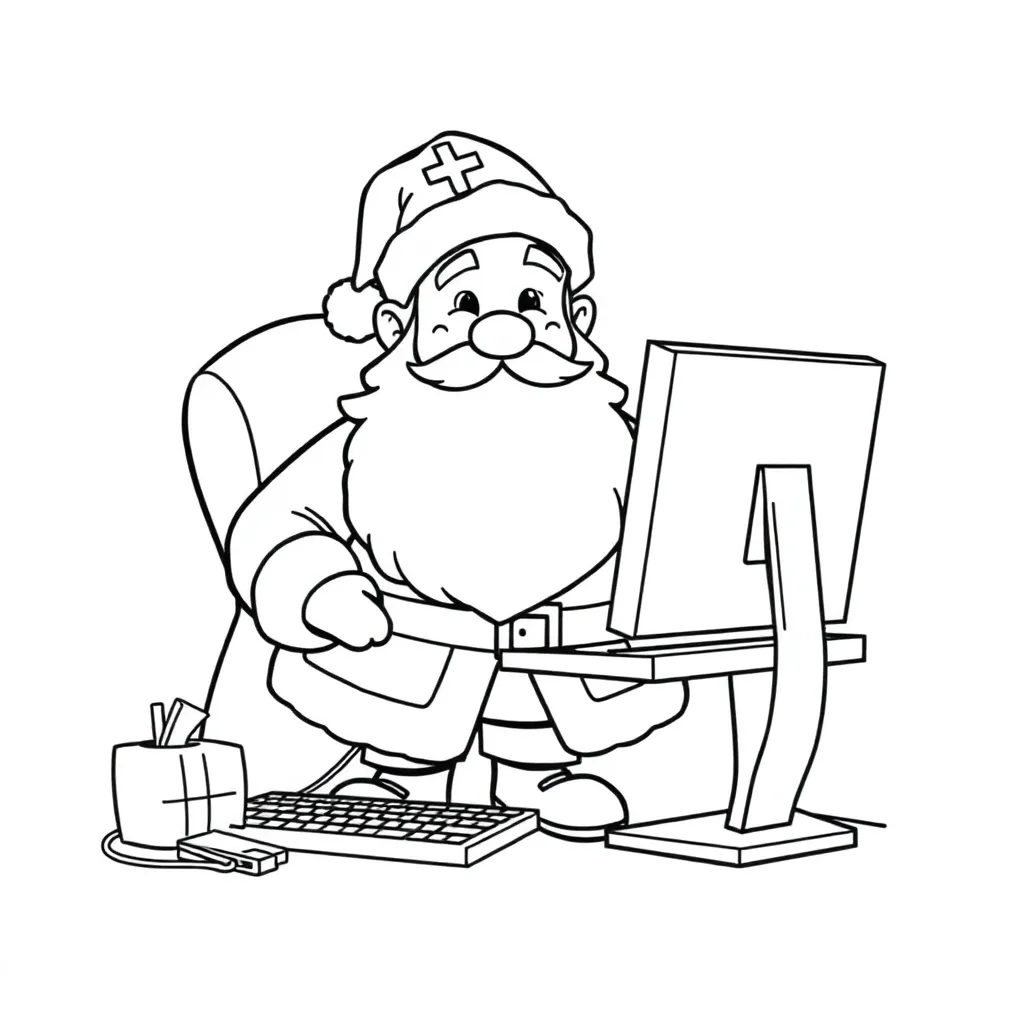 Sinterklaas Op De Pc