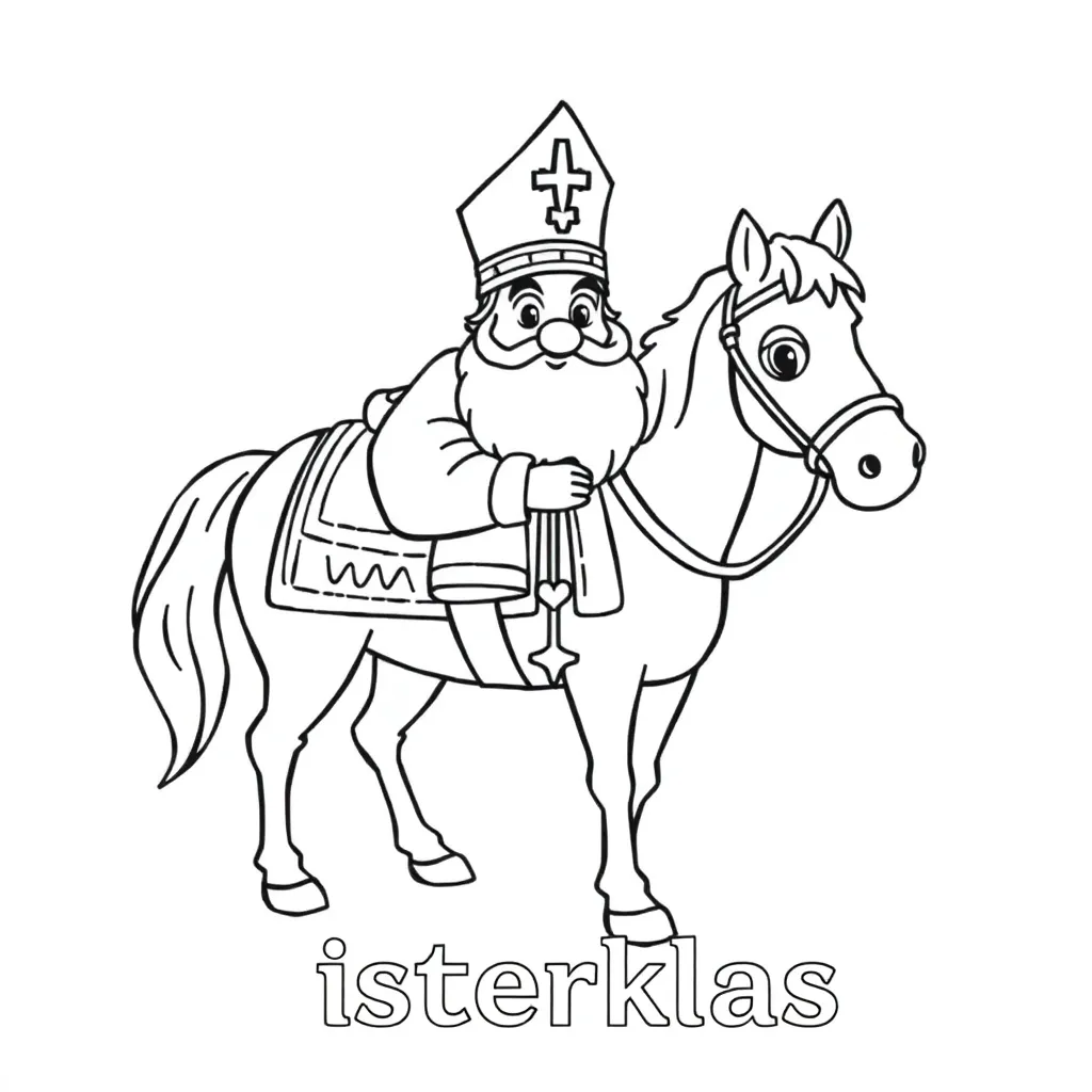 Sinterklaas Paard Sinterklaasjournaal Feestelijk Traditioneel
