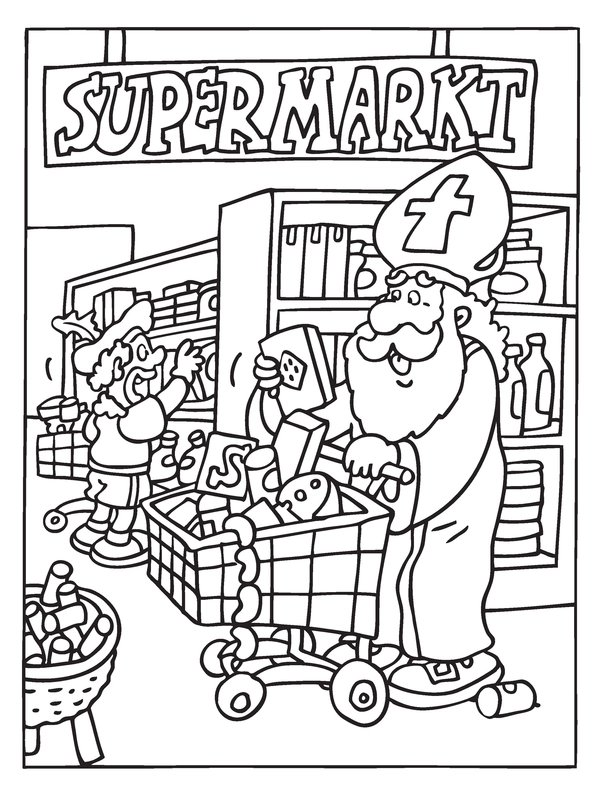 Sinterklaas supermarked