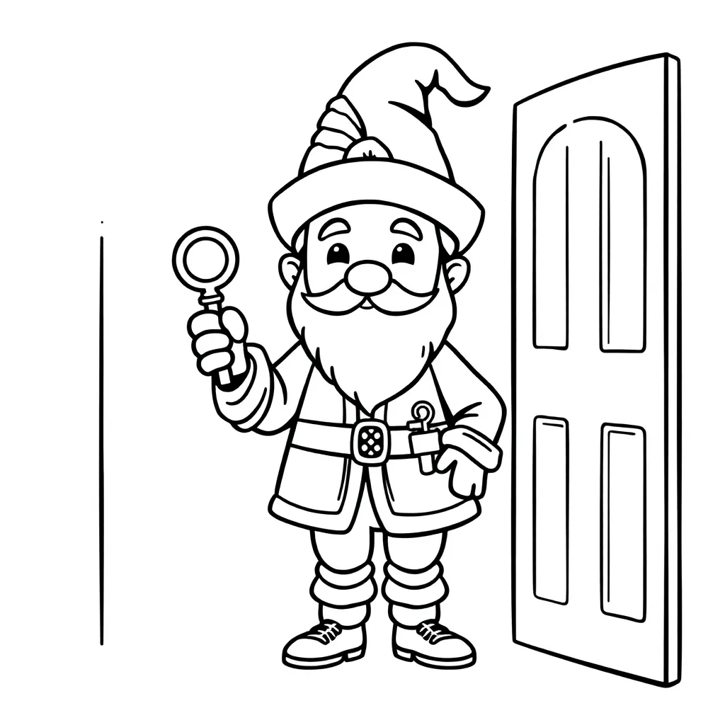 Sinterklaasjournaal Traditioneel Kostuum Pieterbaas Feestelijke Tekening Nederlandse Traditie