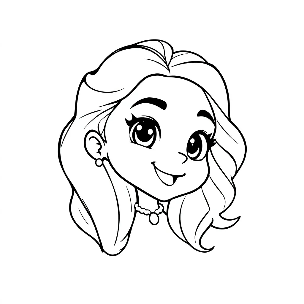 Sofia Prinsesse Tegning Kreativ børneaktivitet