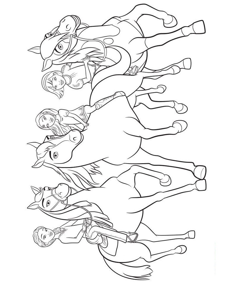 Spirit, chica linda & boomerang