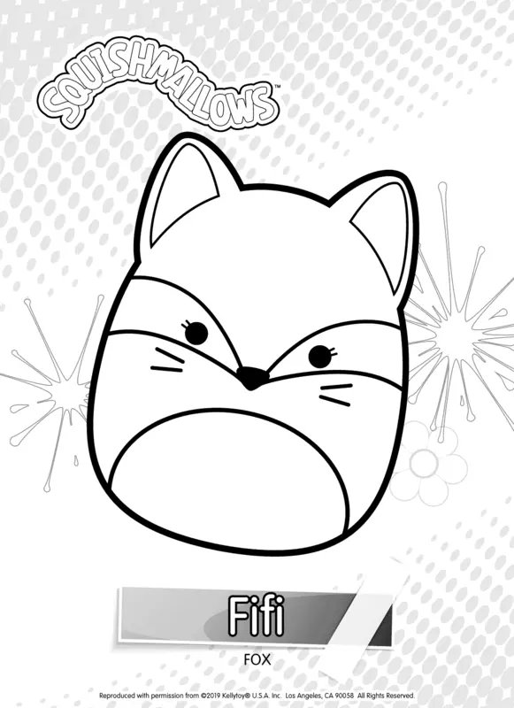 Squishmallows Fifi Fox