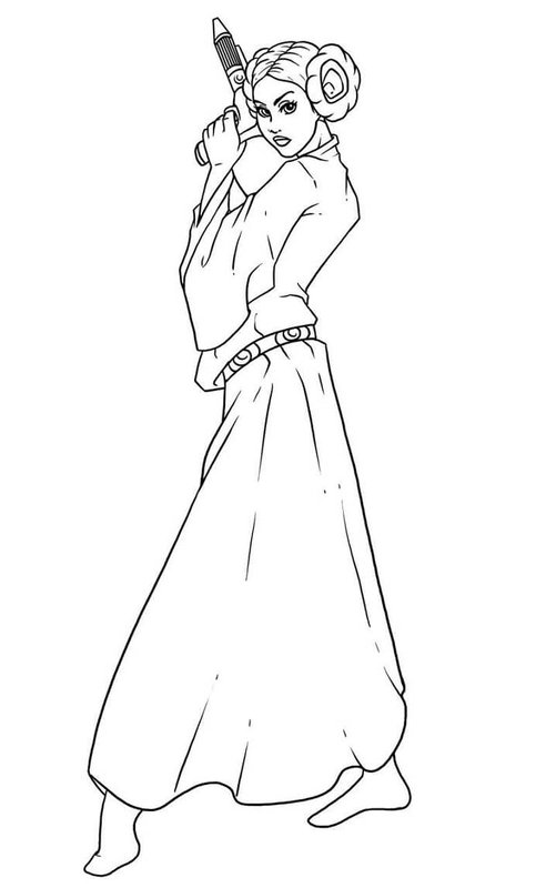 Star Wars Prinsesse Leia