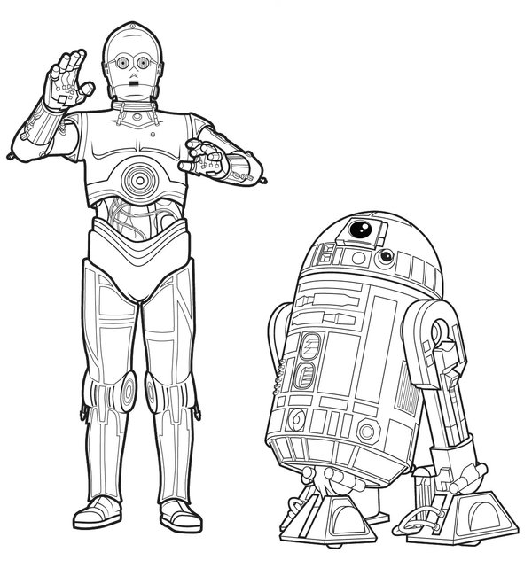 Star Wars R2 D2 C 3Po