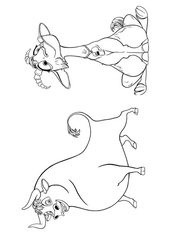 Byk Ferdynand i koza