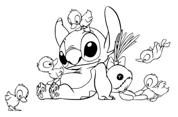 Stitch Little Ducklings