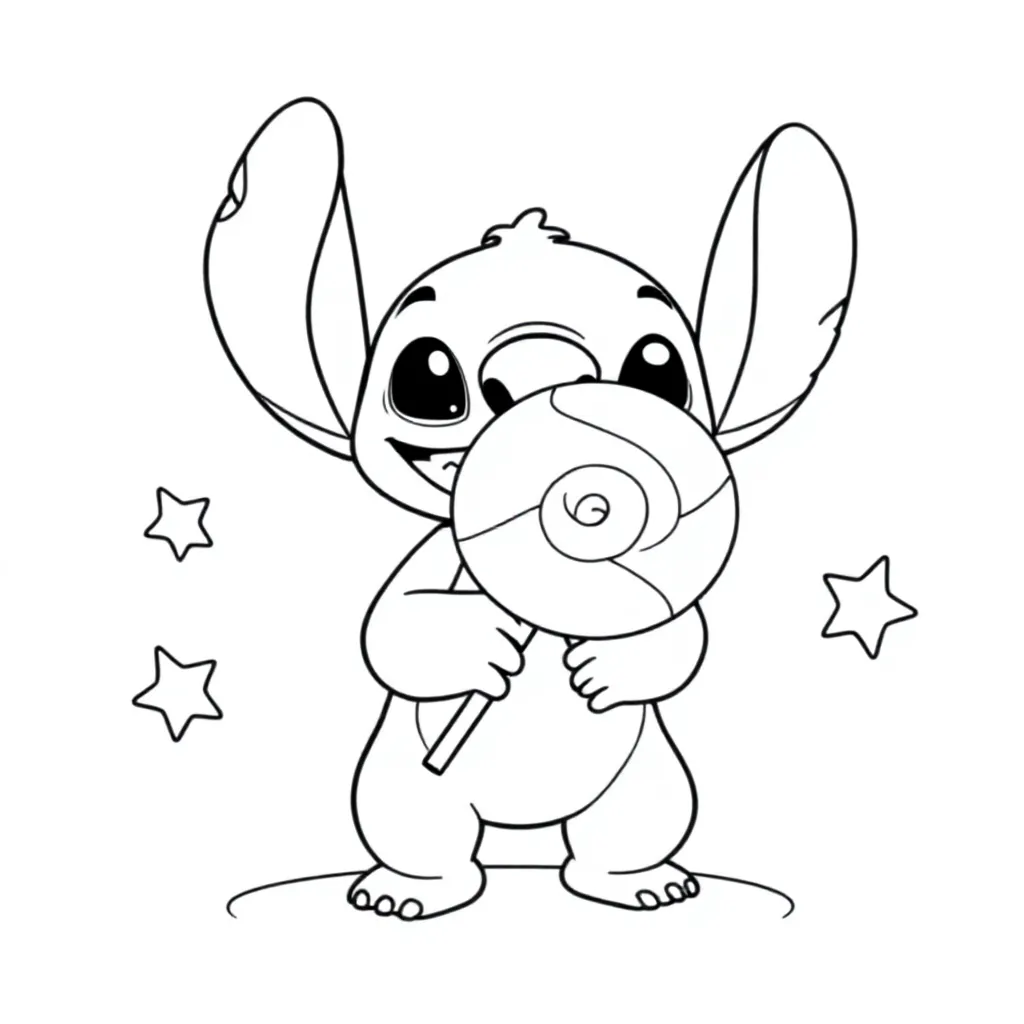 Stitch Lollypop