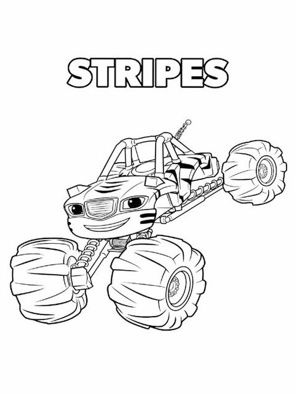 Stripes (Blaze in monsterwielen)