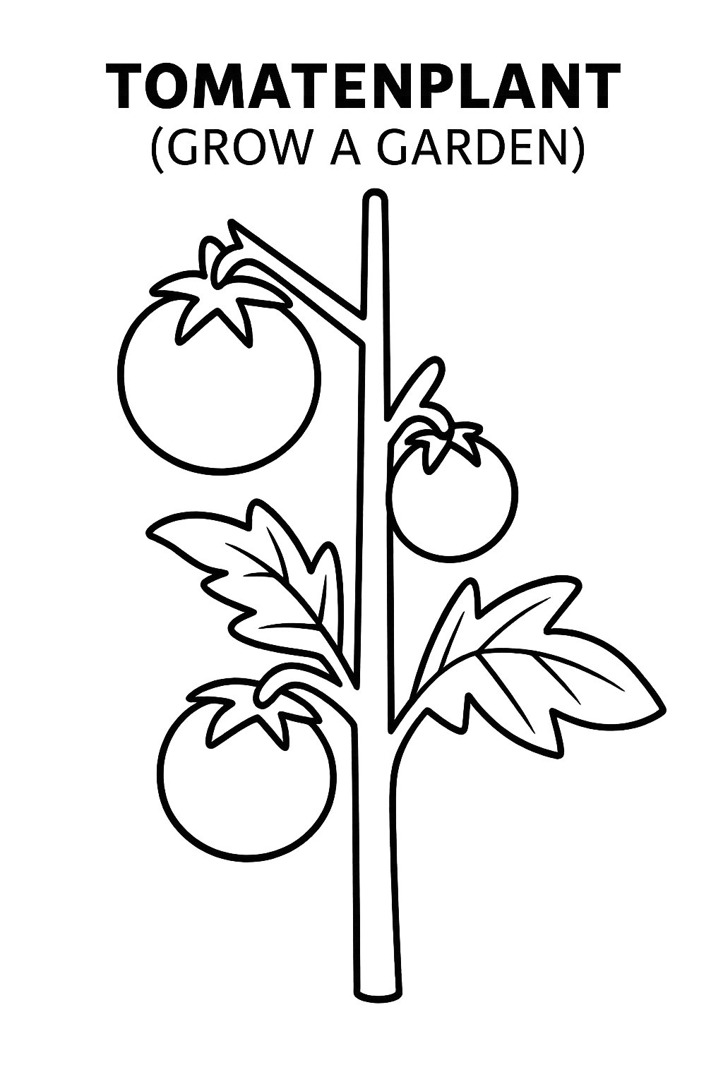 Tomatenplant (uprawiaj ogród)
