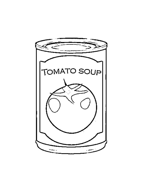 Canned tomato soup