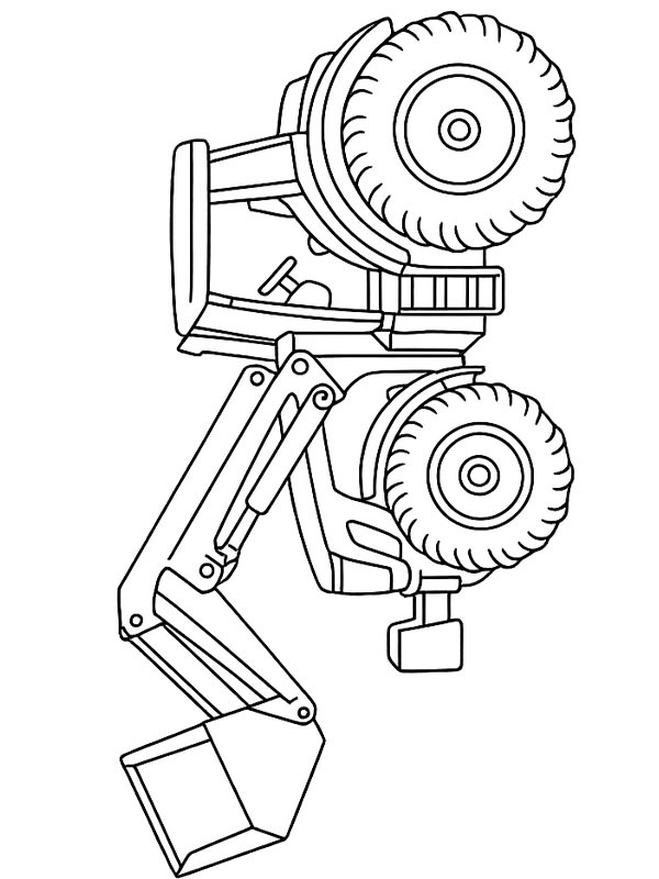 Ciągnik z ładowaczem czołowym