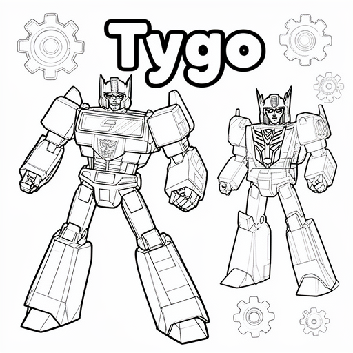 Anteprima dell'ultima pagina da colorare nel tema Trasformatori