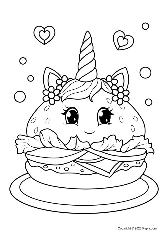 Unicorn Burger