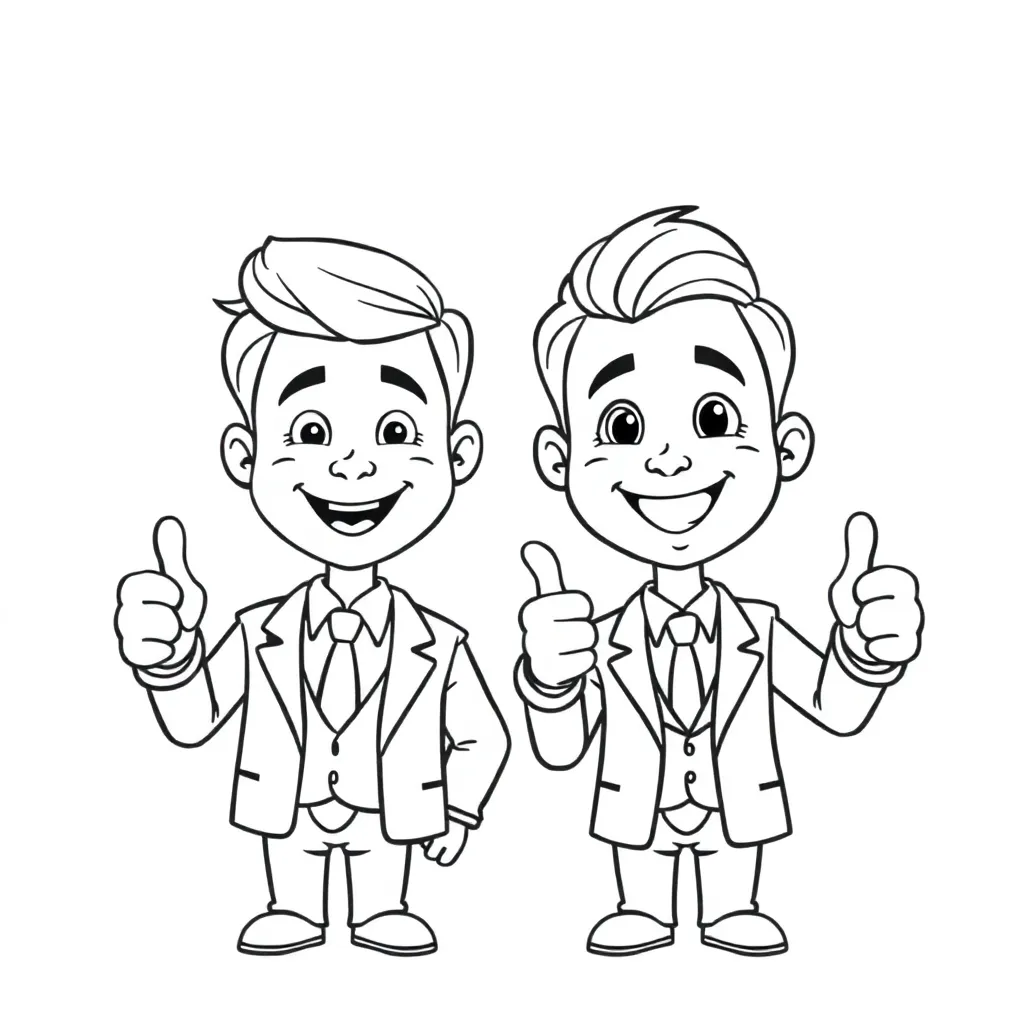 Fête des Pères Père Enfant Ensemble Joyeux