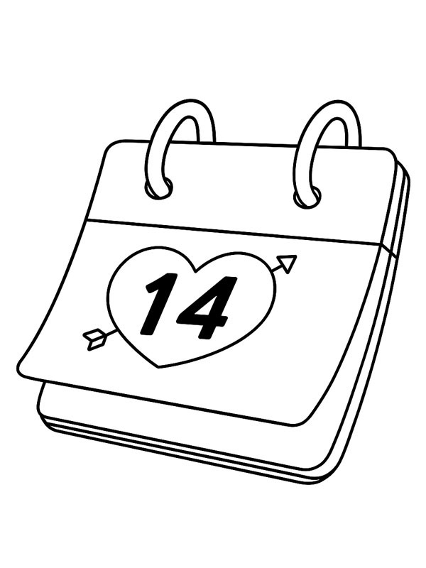 Calendrier de la Saint-Valentin