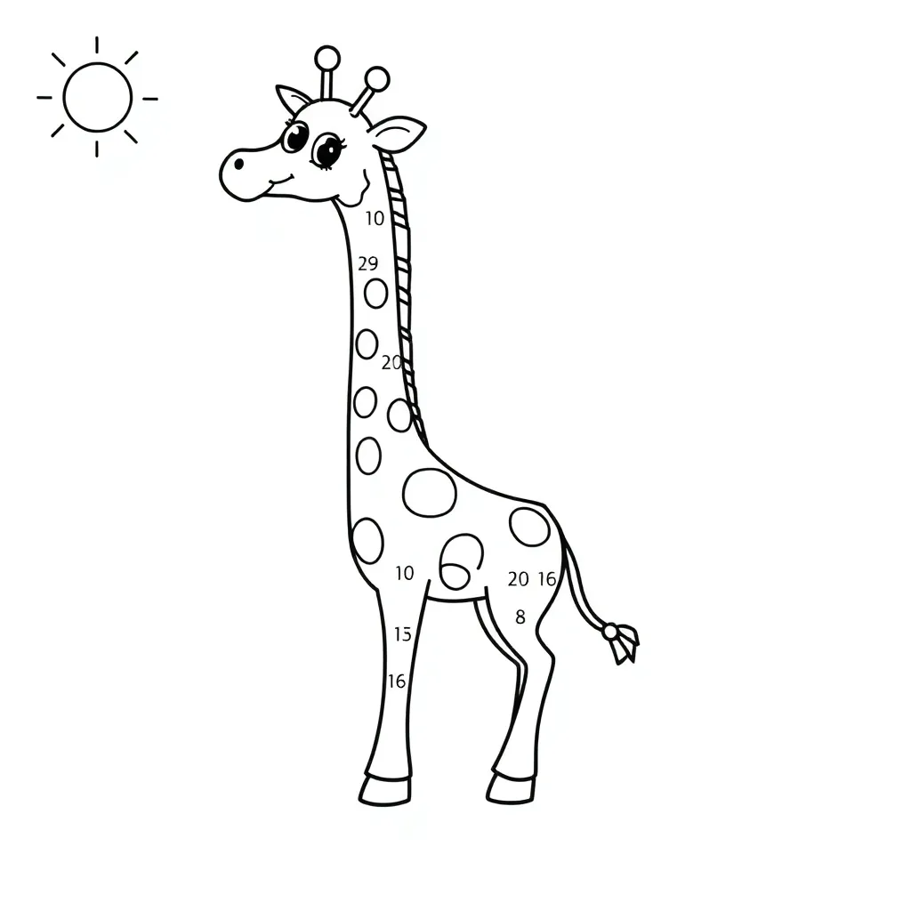 Connect Dots Puzzle Educational Creative