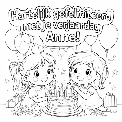 Bästa vän fyller år (2 tjejer)