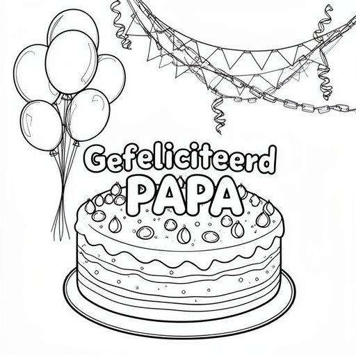 Geburtstagstorte 43 Luftballons