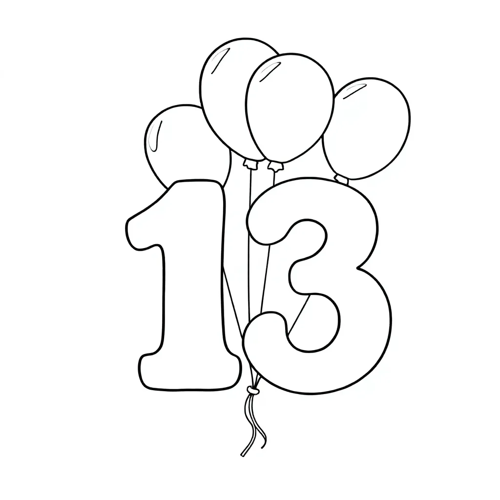 Fyra årsdagen 13 år gammal