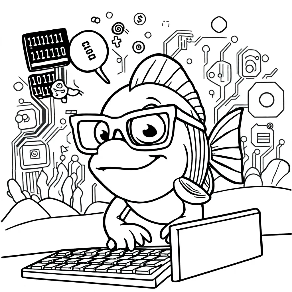 Poisson qui programme