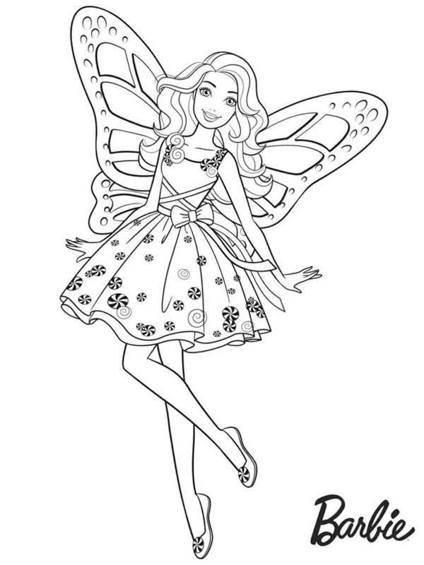 Butterfly barbie