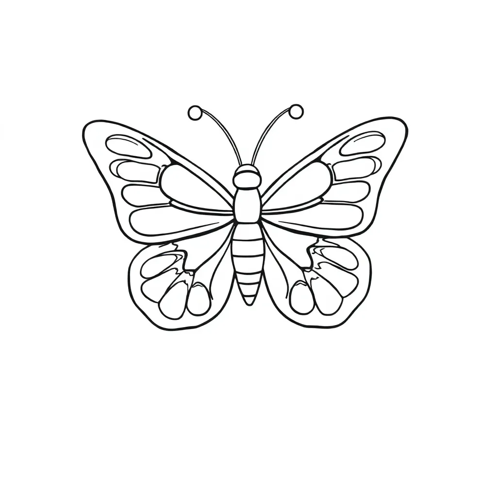 Papillon Nature Printemps Créatif Mignon