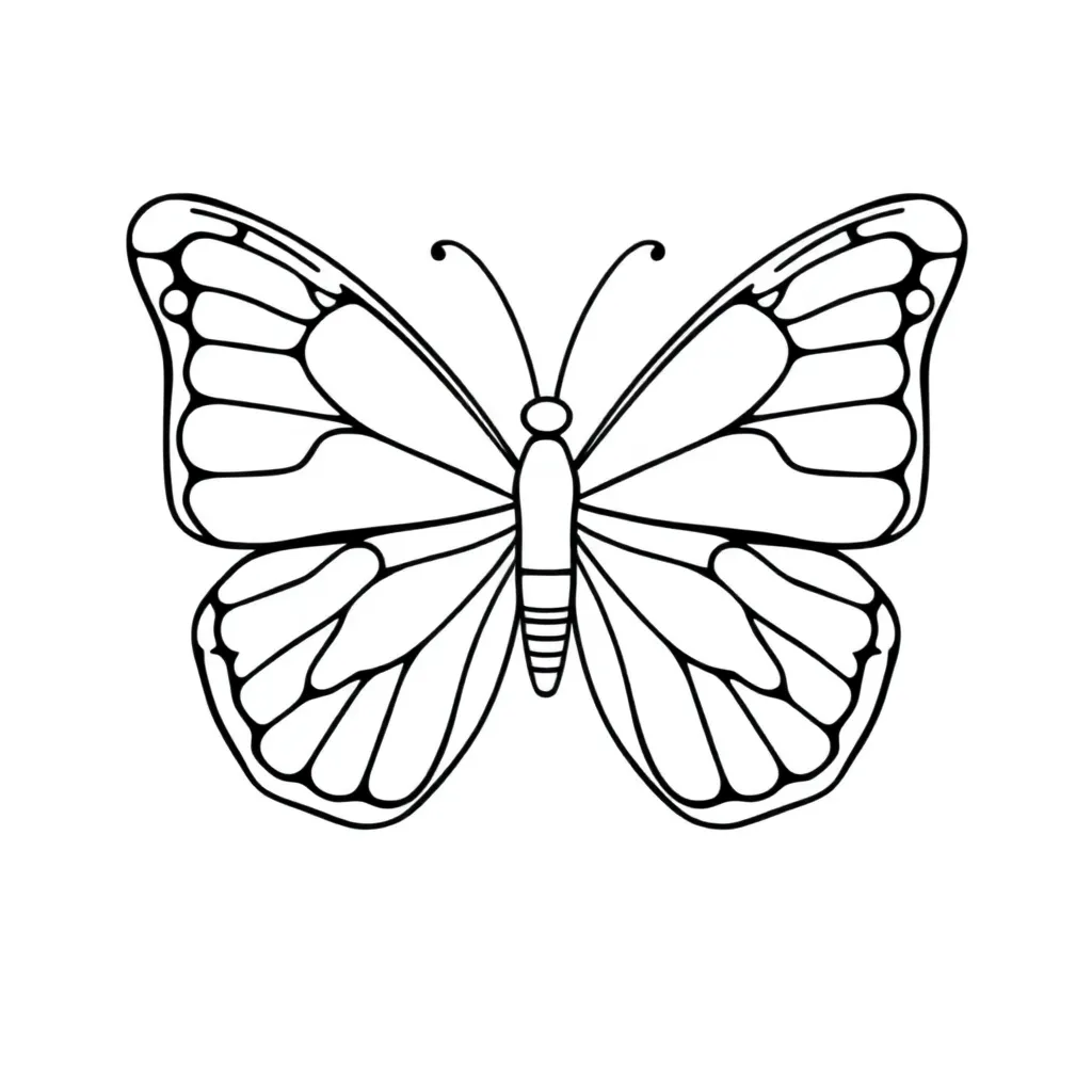 Schmetterling Natur Symmetrie Kunstpädagogisch