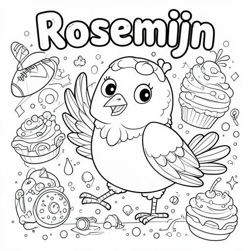 Futbolowy ptak ptak ptak babeczka lody