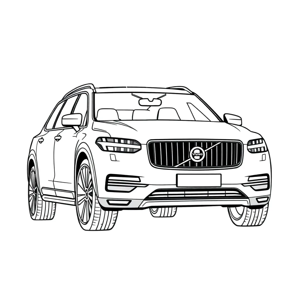 Volvo SUV Luxusauto Geländewagen