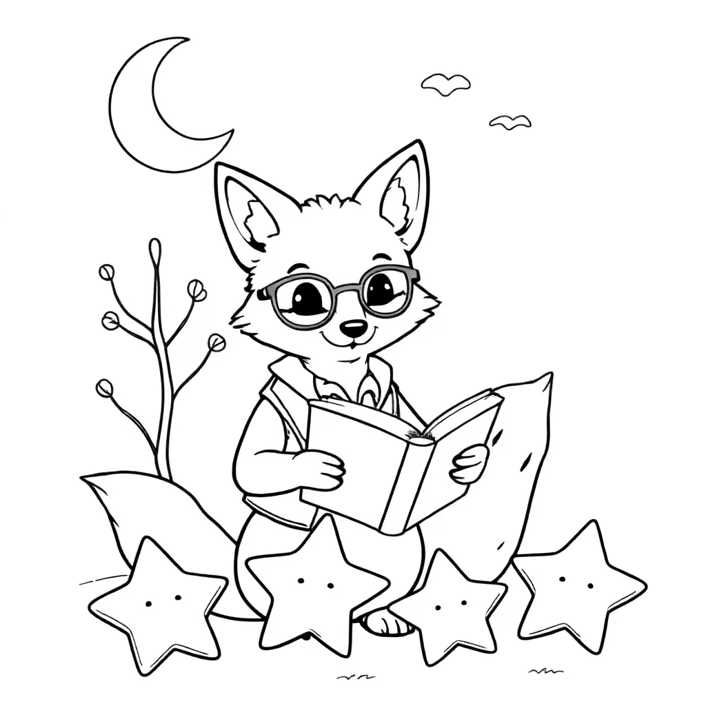 Il bibliotecario di Vossen legge allo studio delle stelle dormienti