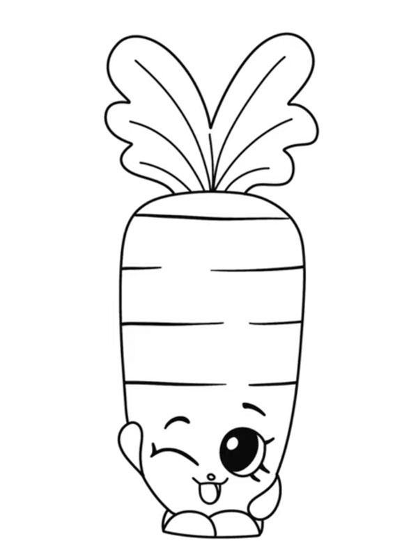 Wilde Karotten-Shopkins