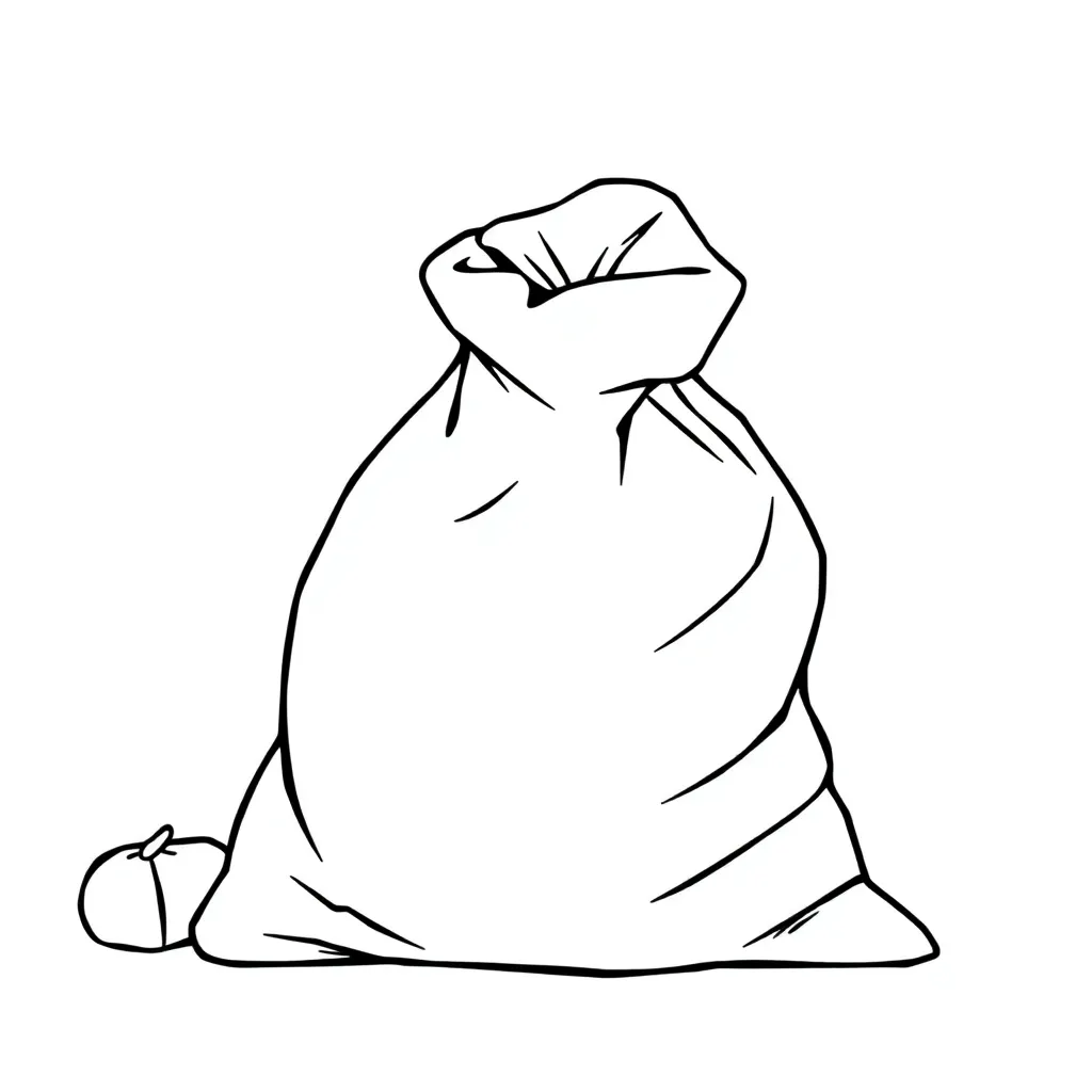 Zak Sinterklaas Feestdagen Seizoenen Cadeaus Surprise