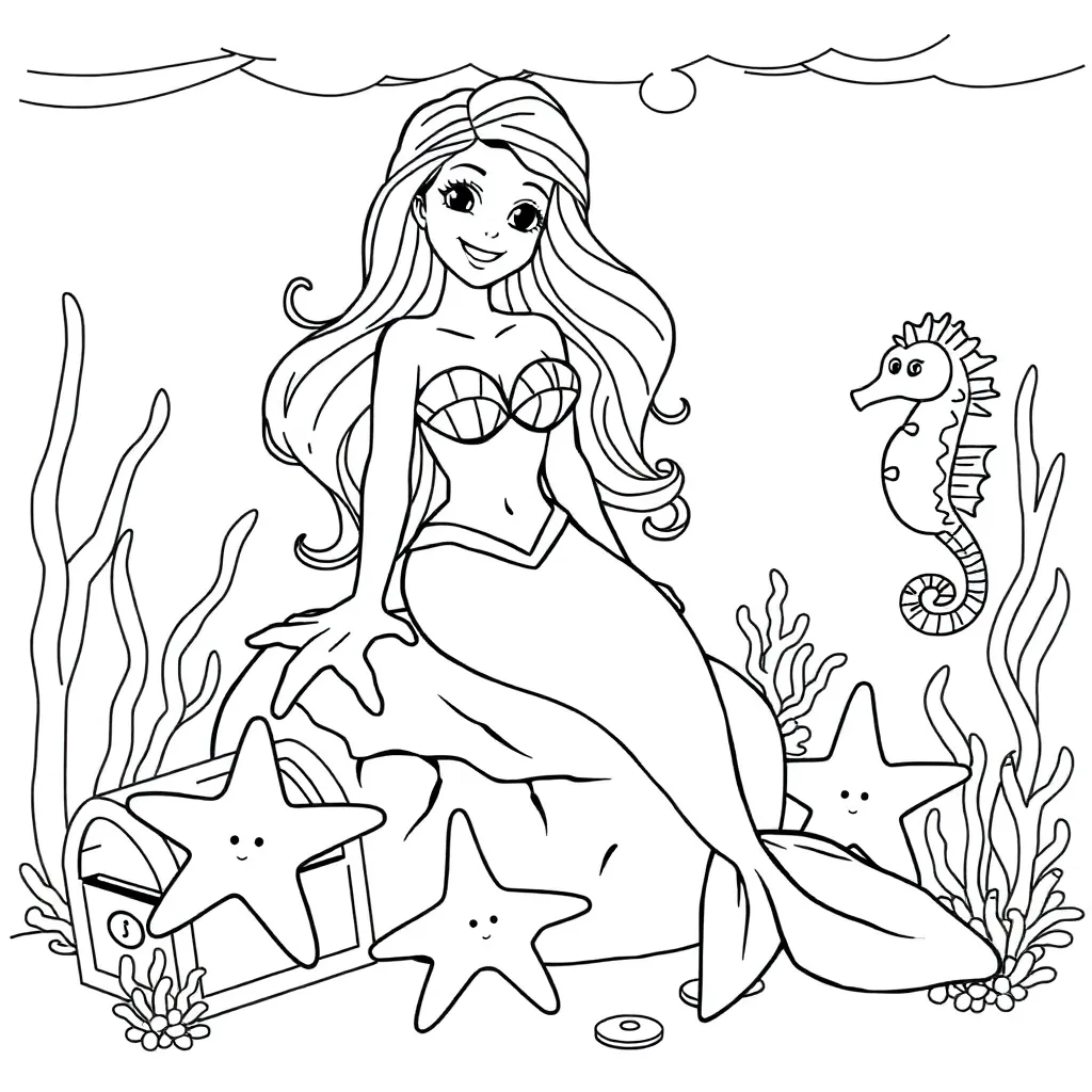 Mermaid Fantasy Mythical Magical undervand