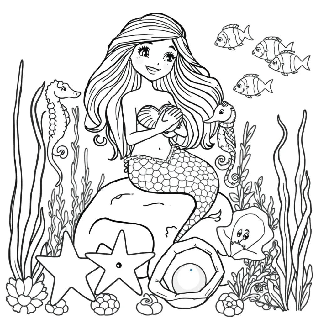 Mermaid Fantasy Mythical Magical undervand