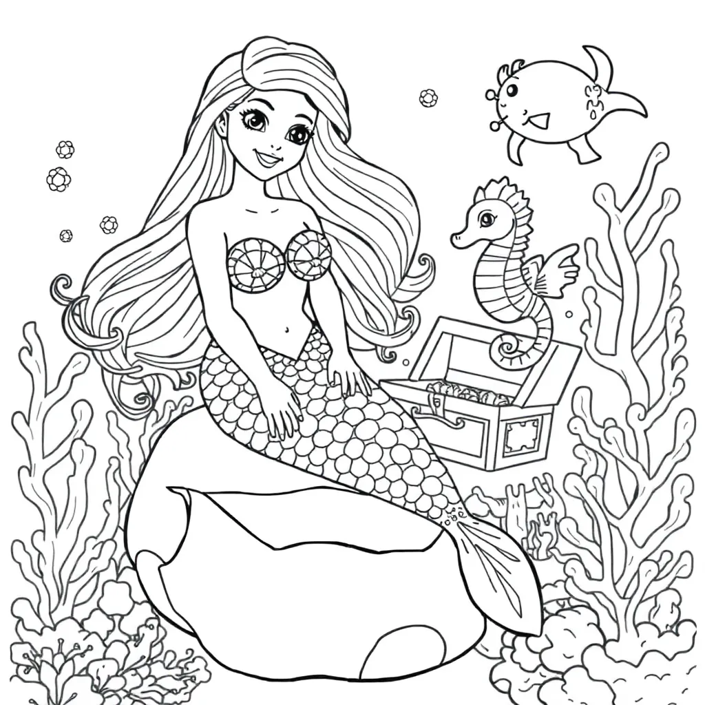 Mermaid Fantasy Mythical undervatten Magical