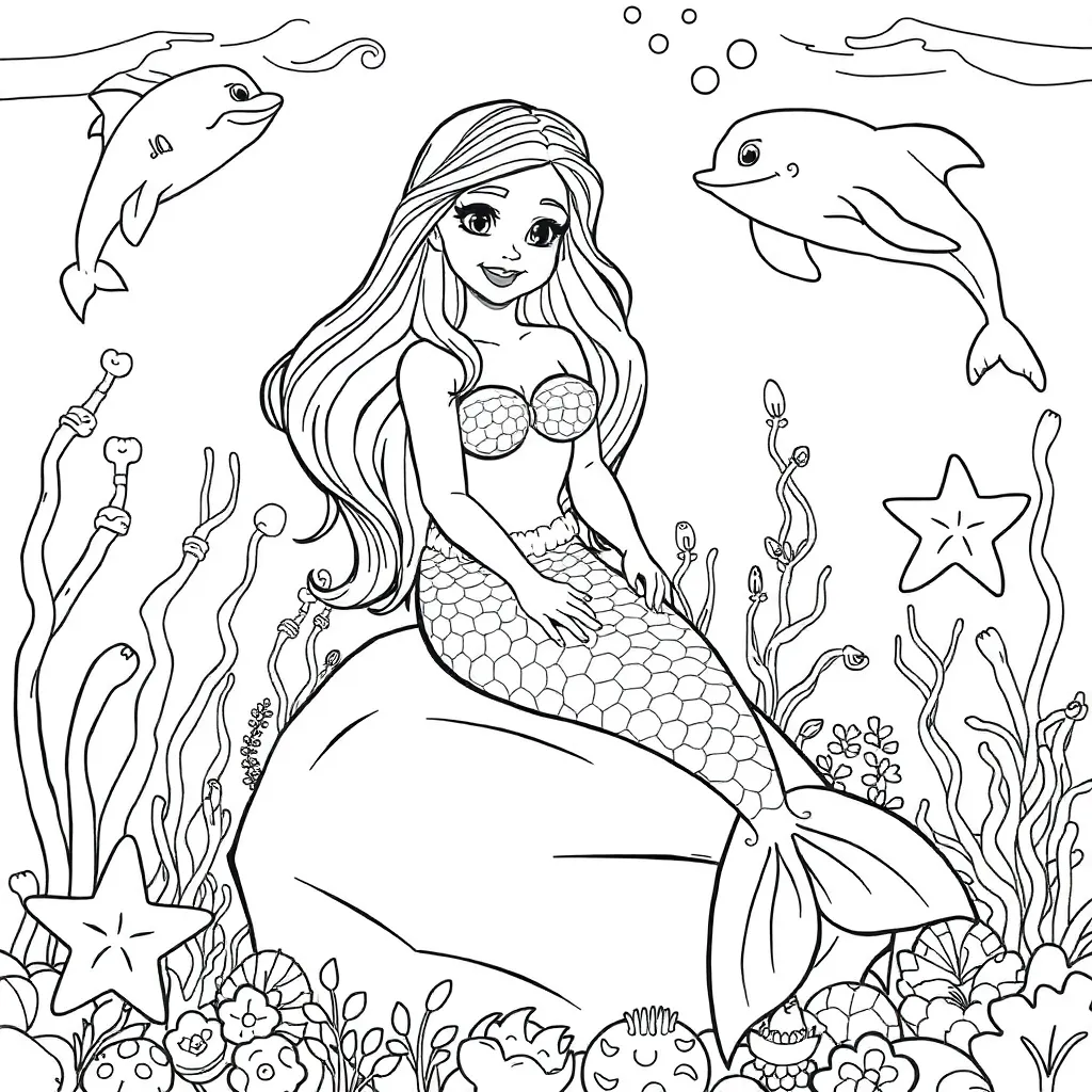 Mermaid Fantasy Mythical undervatten Magical
