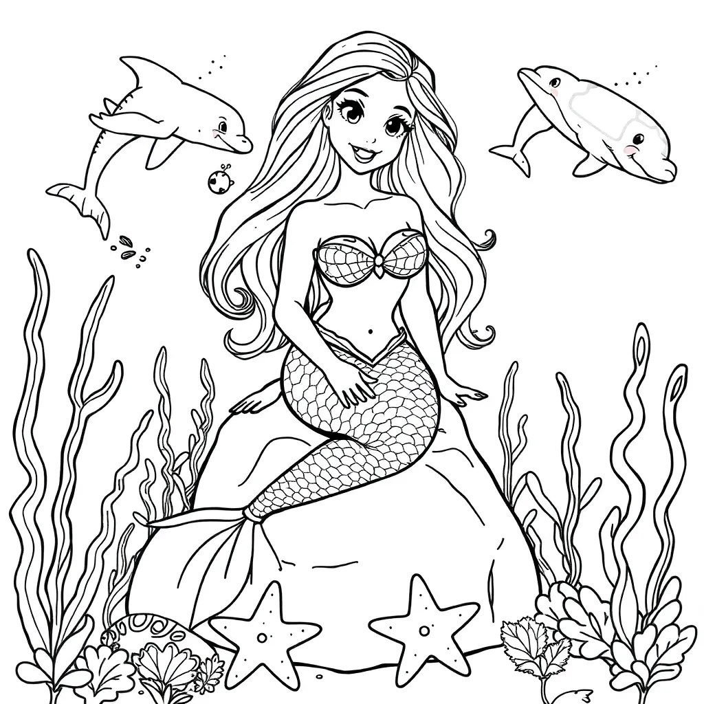 Mermaid Fantasy Mythical undervatten Magical