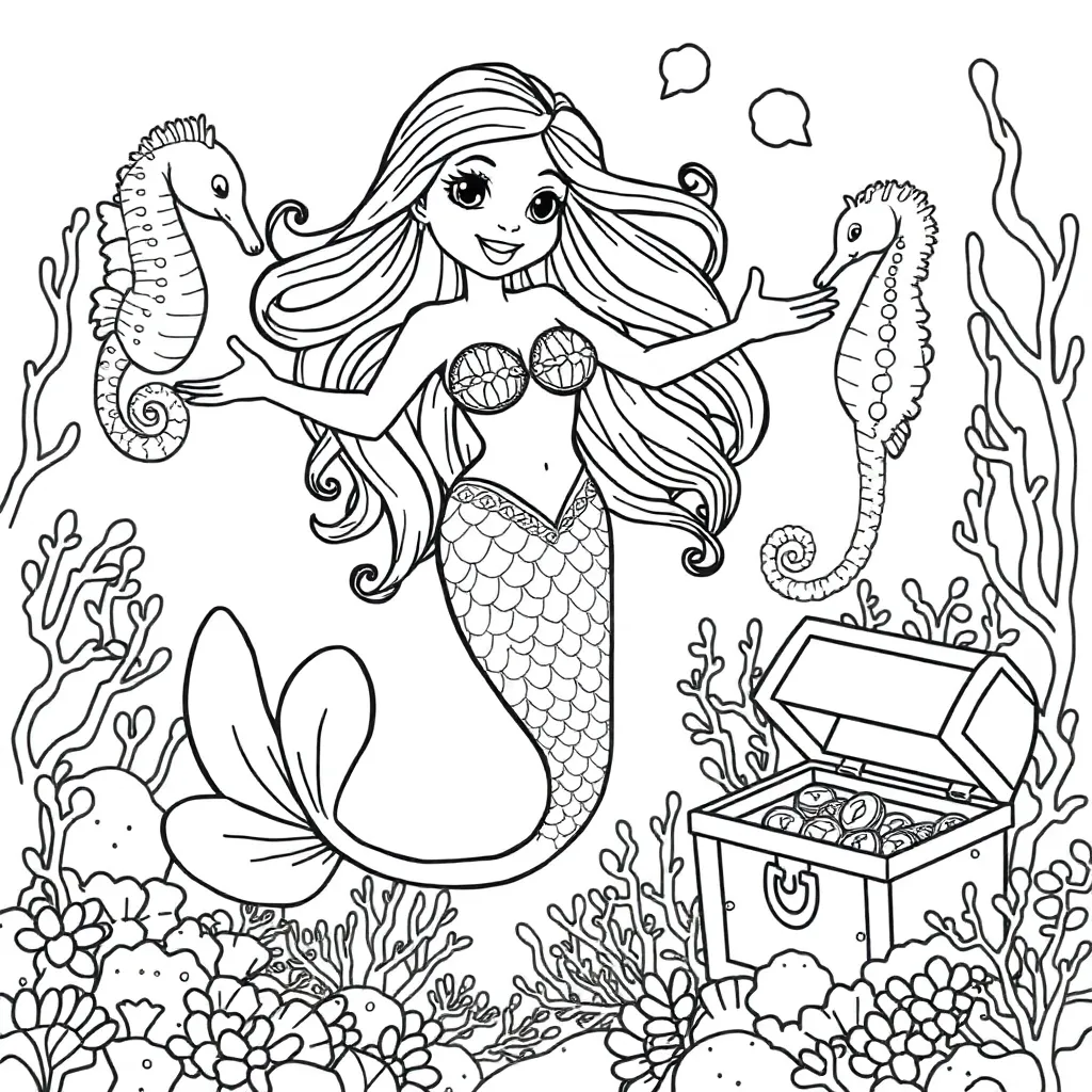 Mermaid Fantasy Mythical underwater World Magical