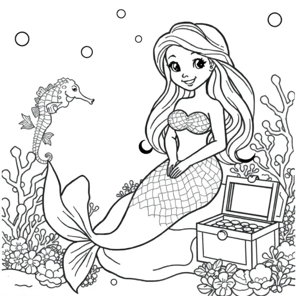 Mermaid Fantasy Mythical underwater World Magical